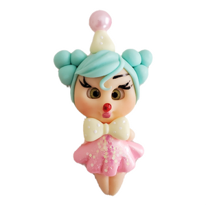 Bliss #072 Clay Doll for Bow-Center, Jewelry Charms, Accessories, and More