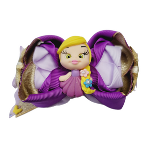 Rapunzel #2 Medium Hair-Bow