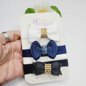 Three Beauties #3 hair-bow Headband Kit (small)