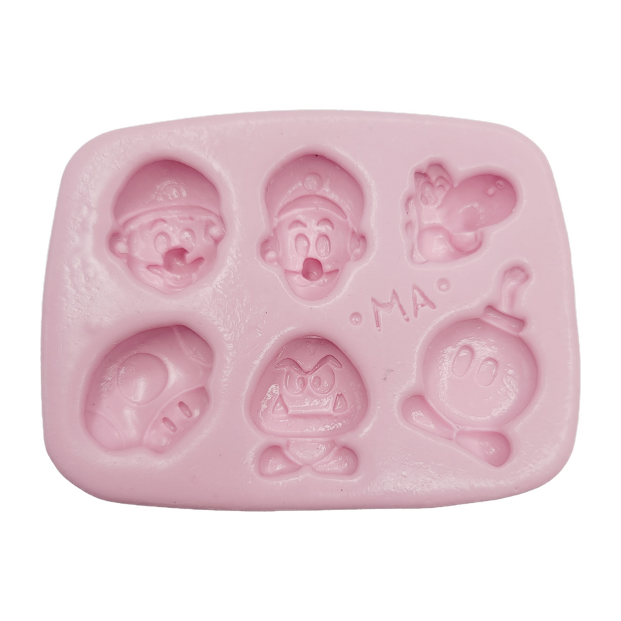 Kit Mario's Team Silicone Mold MA 728