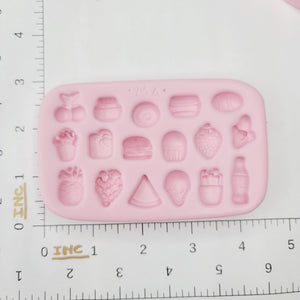 Miniature Goodies Kit Silicone Mold 668 MA