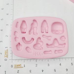 Beach Fun Day Silicone Mold MA 715