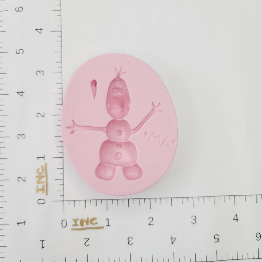 Snowman Silicone Mold 537 MA