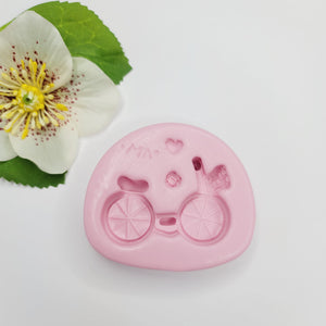 Fun Bike Ride Med Silicone Mold MA 749