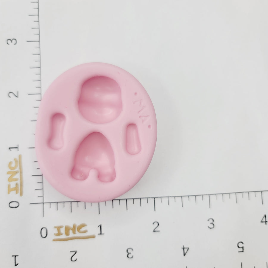 Chubby Little Body Silicone Mold 347 MA