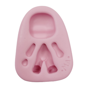 Cute Pajamas Silicone Mold MA 663