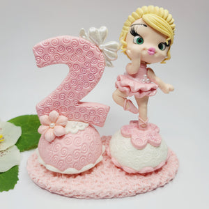 Ballerina #2 Cake Top Characters