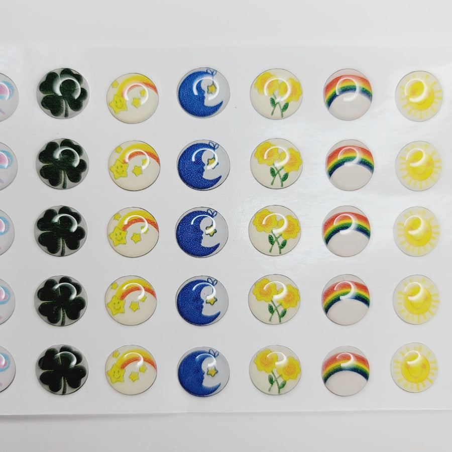 Adhesive Resin Care Bear V.A.for Clays Multicolor (SM) 35 UN - 1 CM (P)