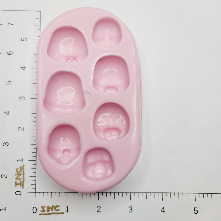 Kit Animal Heads Silicone Mold KKA #40