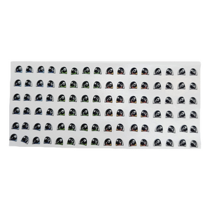Adhesive Resin Eyes for Clays Multicolor V.A. 0016 (XX-SM) 48 Pairs (MICRO) 4.7 mm