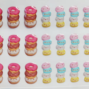 Adhesive resin for clays MF 110 cute deserts #2 (2 cm) 45 Units
