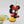 Load image into Gallery viewer, Mouse Girl themed candle #9 for cake top
