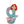 Load image into Gallery viewer, Mermaid themed candle #0 for cake top
