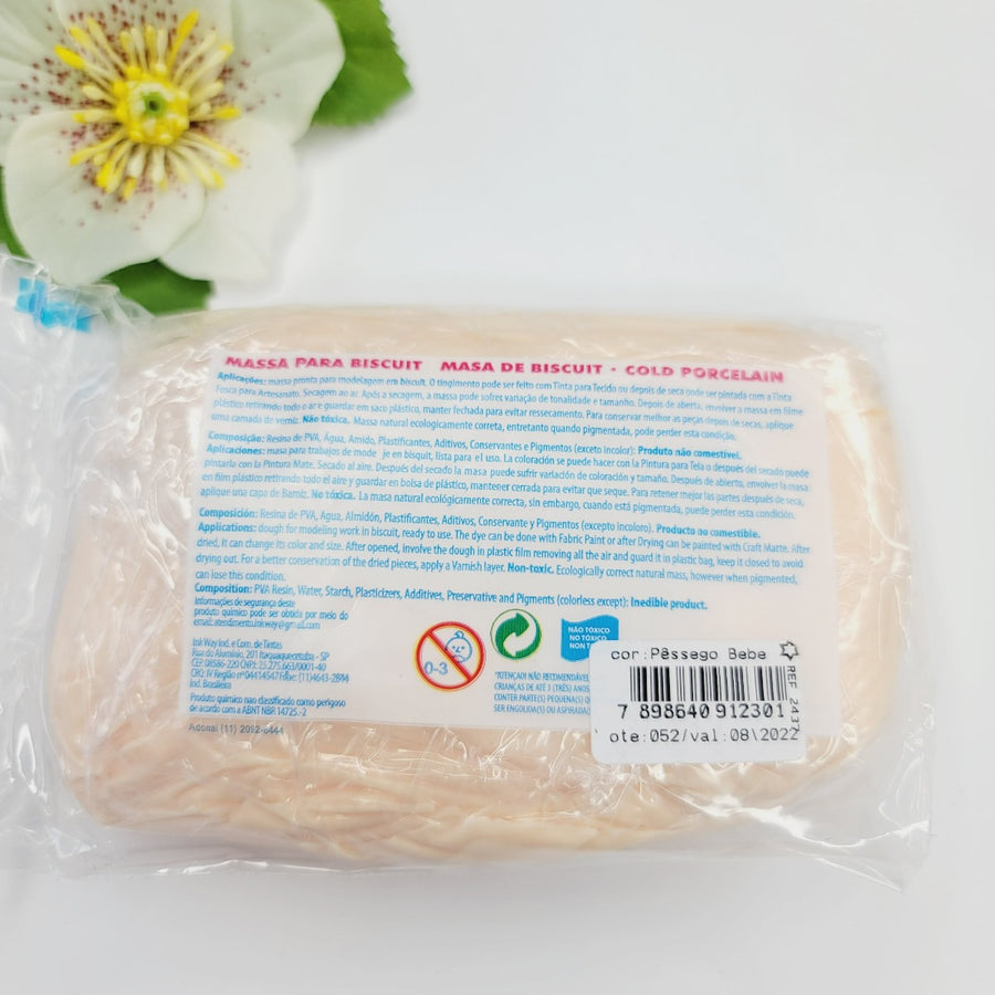 Baby Peach Skin Air Dry Clay Dough (400g/14oz)