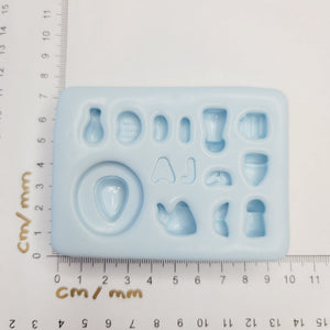 South miniatures silicone mold AJ #52