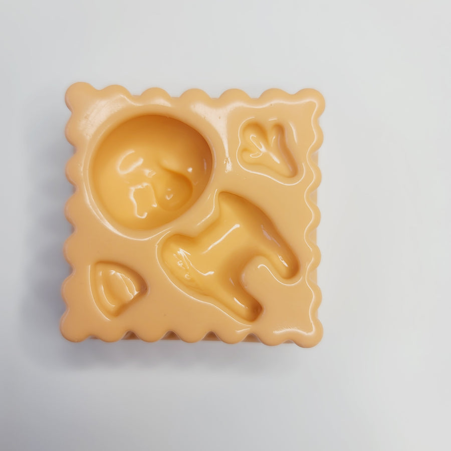 Xmas reindeer silicone mold M.D 32