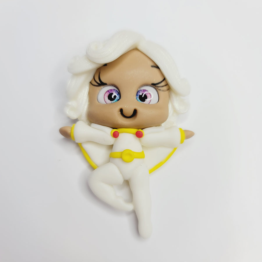 Storm  #539 Clay Doll for Bow-Center, Jewelry Charms, Accessories, and More