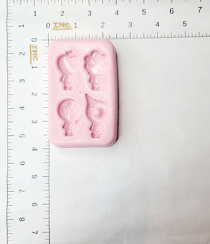 Sweet Donuts Silicone Mold KKA #53