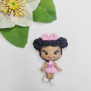 Makayla #359 Clay Doll for Bow-Center, Jewelry Charms, Accessories, and More