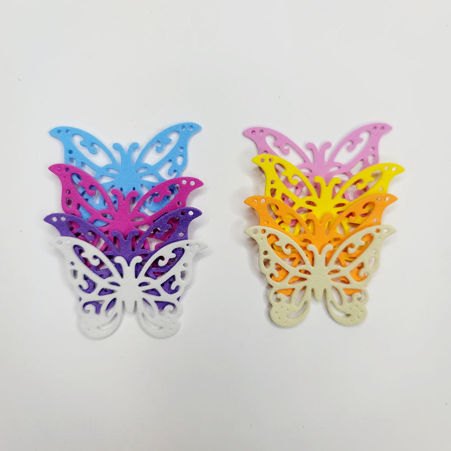E.V.A. Wings #17 for Clays (set of 5) - 1.5"x2" (in) - Mixed Colors