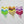 Load image into Gallery viewer, E.V.A. Balloons #2 for Clays (set of 5) - 3&quot;x3.8&quot; (in) - Mixed Colors - Glitter
