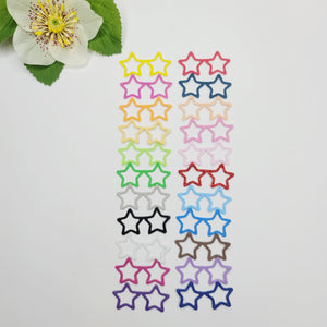 E.V.A. Star Glasses for Clays (set of 10) - 1.75" (in) - Mixed Colors
