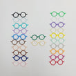 Load image into Gallery viewer, EVA#19 Round Glasses for Clays (set of 10) - 1.5" (in) - Mixed Colors
