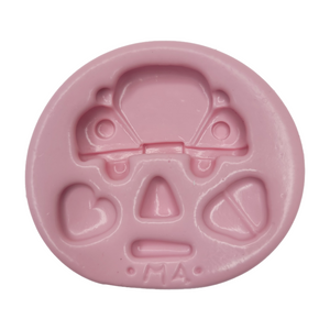 Cute beetle Silicone Mold 793 MA