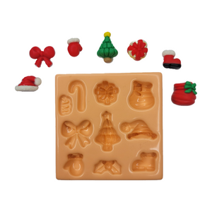 MD #37 Xmas miniature silicone mold