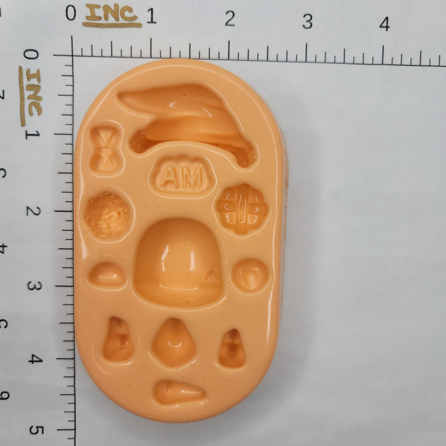 Xmas Bear silicone mold M.D 40