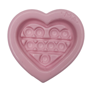 Heart Pop It MED Silicone Mold 810 MA