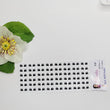 Load image into Gallery viewer, VA 029 Adhesive Resin Eyes for Clays V.A.029 Lulu 48 Pairs (X-SM -PP) 5.7MM -Black
