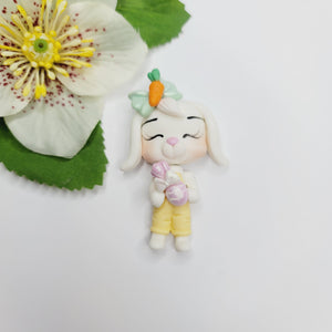 Tabitha #545 Clay Doll for Bow-Center, Jewelry Charms, Accessories, and More