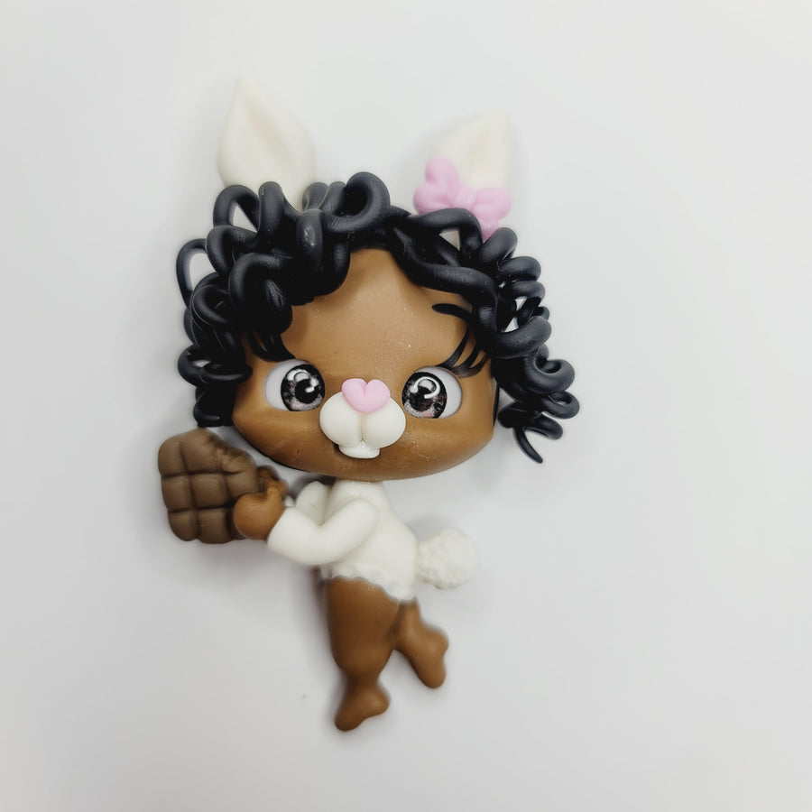 Esmeralda #199 Clay Doll for Bow-Center, Jewelry Charms, Accessories, and More
