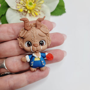 The Beast 3 #552 Clay Doll for Bow-Center, Jewelry Charms, Accessories, and More