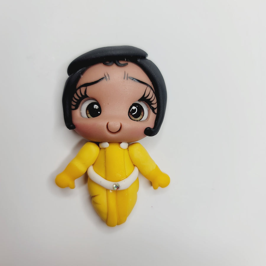 Buttercup #090 Clay Doll for Bow-Center, Jewelry Charms, Accessories, and More