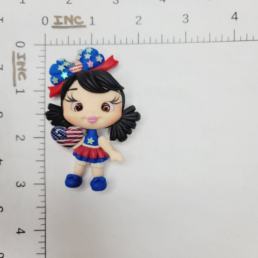 Aitana #005 Clay Doll for Bow-Center, Jewelry Charms, Accessories, and More
