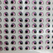 Load image into Gallery viewer, KKA 1073NA Adhesive Resin Eyes for Clays Pink KKA 1073NA - 45 Pairs(M) (Medium)
