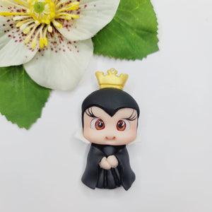 Maleficent 2 #617 Clay Doll for Bow-Center, Jewelry Charms, Accessories, and More