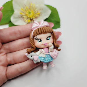 Tammy #623 Clay Doll for Bow-Center, Jewelry Charms, Accessories, and More