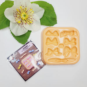 Adorable hair-bows Silicone Mold M.D. #88