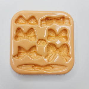 MD #88 Adorable hair-bows Silicone Mold