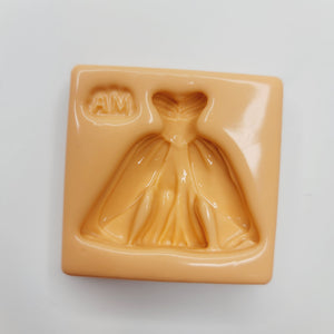 Glamour Dress 1 Silicone Mold M.D. #82