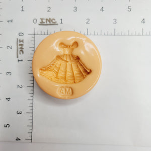 Glamour Dress 4 Silicone Mold M.D. #79