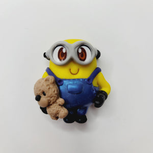 Minion 2 #638 Clay Doll for Bow-Center, Jewelry Charms, Accessories, and More