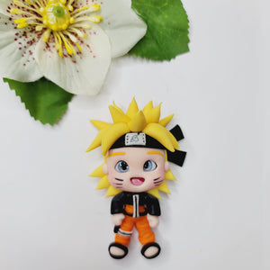 Naruto #662 Clay Doll for Bow-Center, Jewelry Charms, Accessories, and More