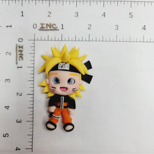 Naruto #662 Clay Doll for Bow-Center, Jewelry Charms, Accessories, and More