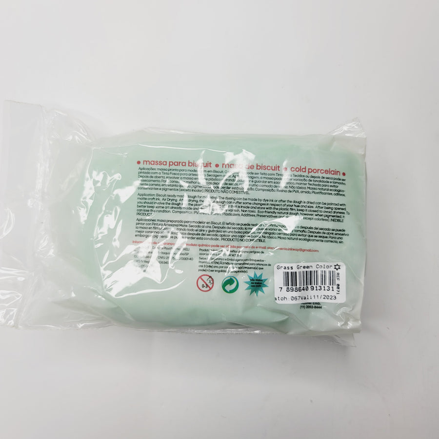 Grass Green Air Dry Clay Dough (400g/14oz)
