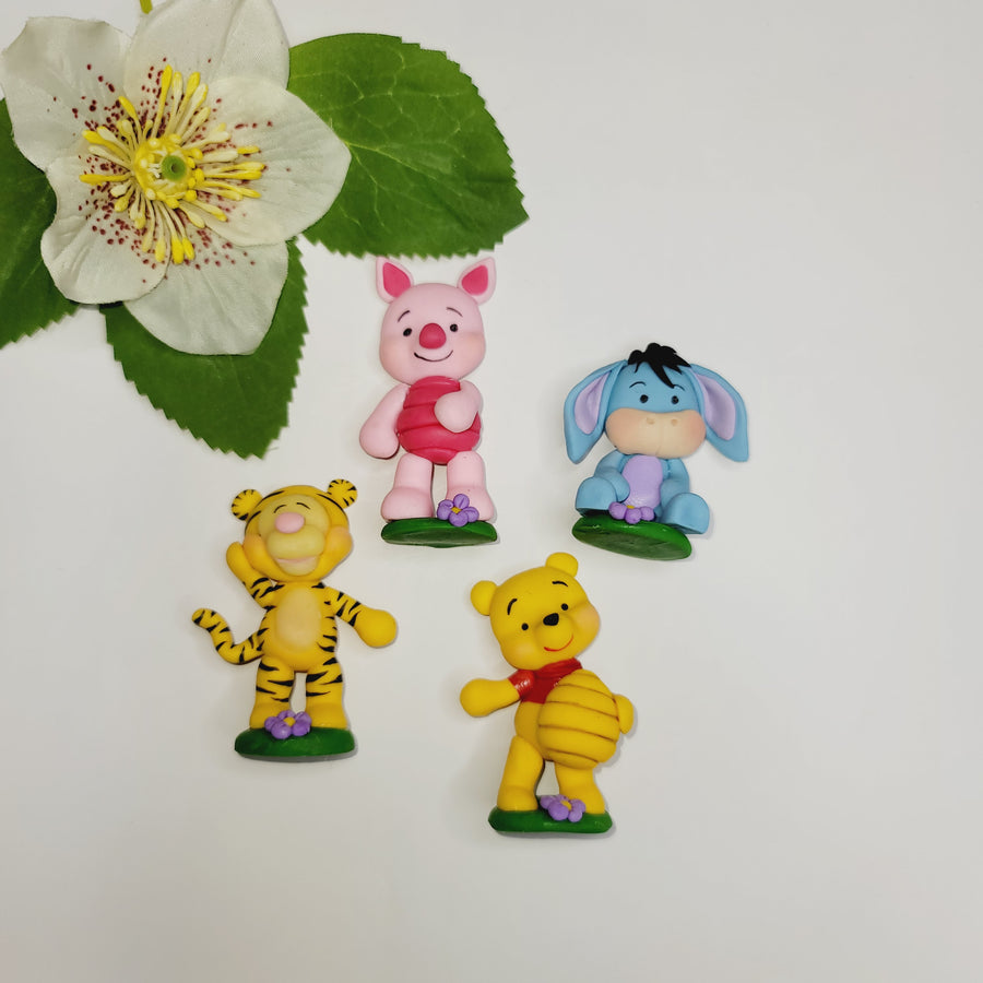 The Pooh & Team Silicone Mold FNY #04
