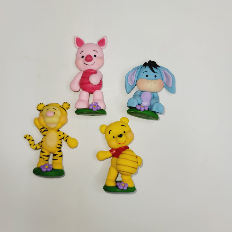 The Pooh & Team Silicone Mold FNY #04